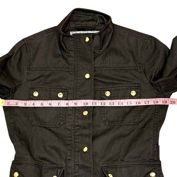 J.Crew 100% Cotton Boyfriend Field Jacket Size S - Picture 12 of 13